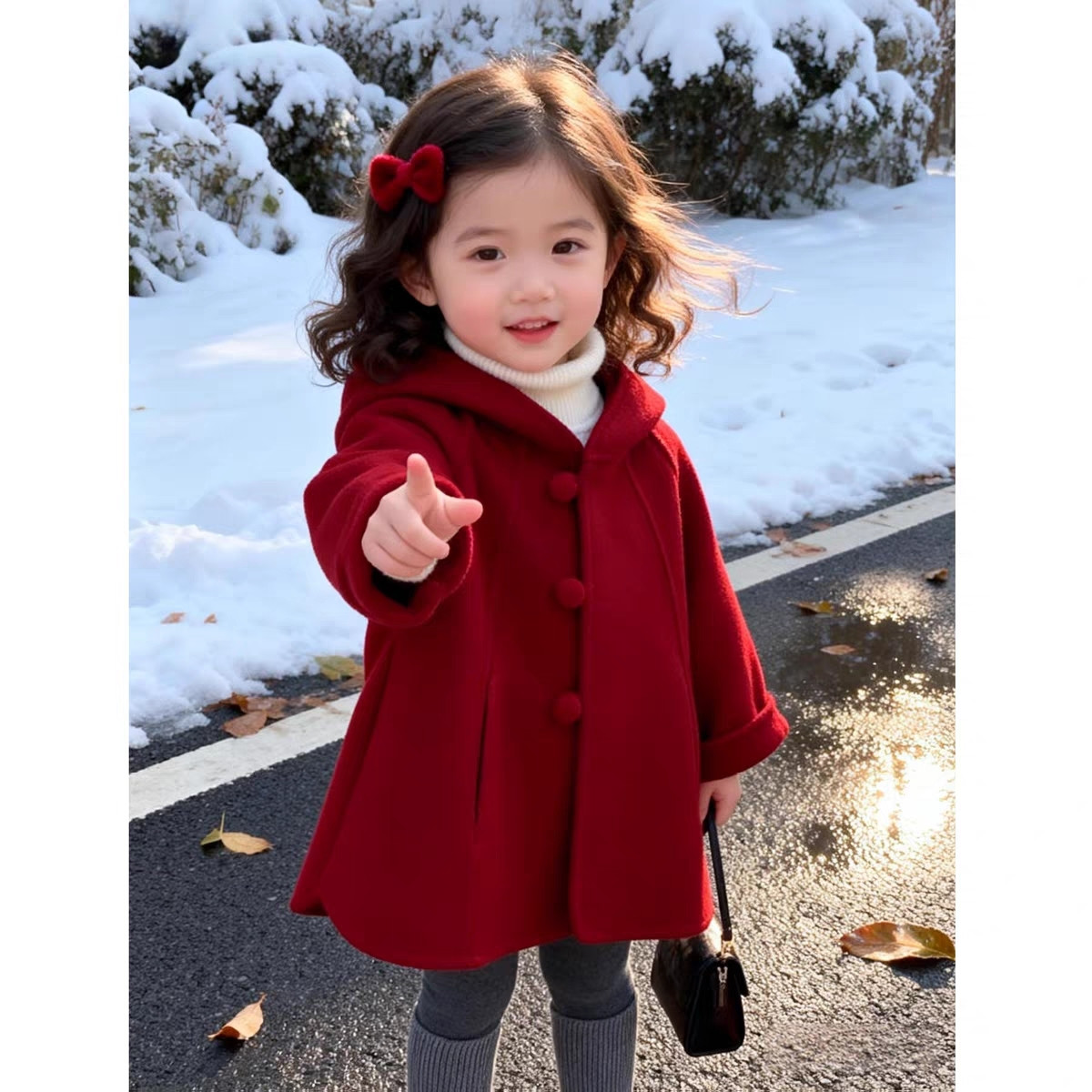 Winter Clothing For Toddlers - Girls Wool Coat Autumn Winter New
