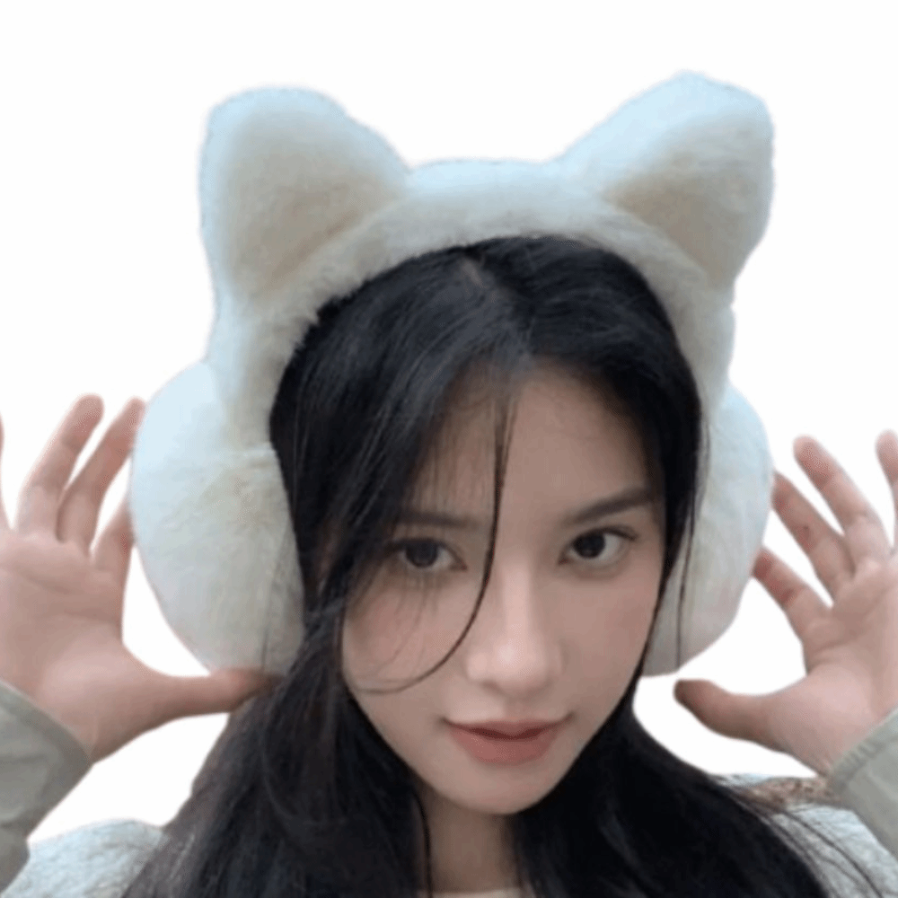 Ear Muff Foldable - Lightweight Foldable Cat Earmuffs Thicken Windproof