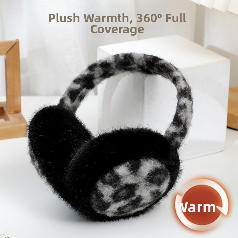 Ear Muff Foldable - Fashion Foldable Plushes Earmuffs Thicken Soft