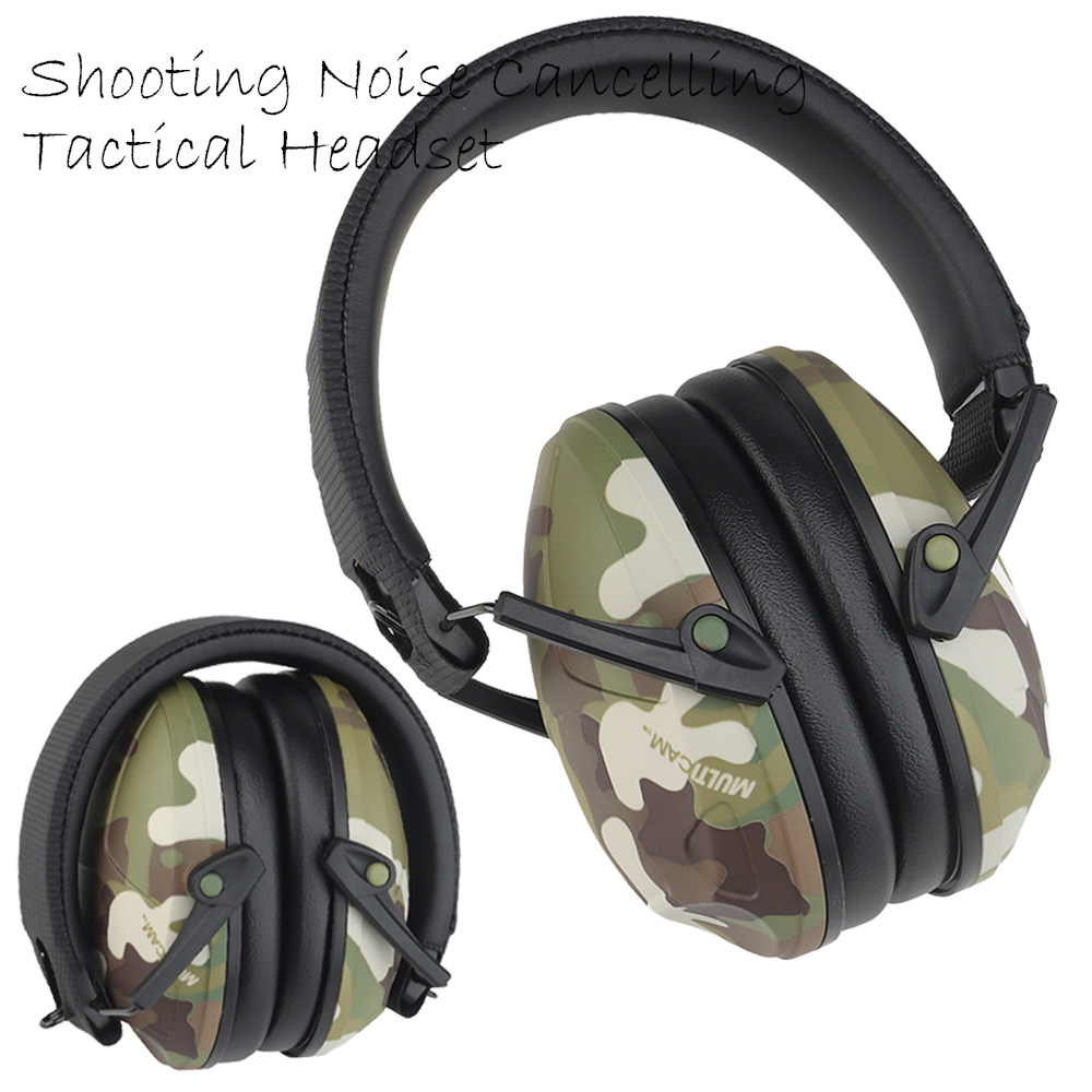 Ear Muff Foldable - IPSC Shooting Noise Cancelling Headset Tactical