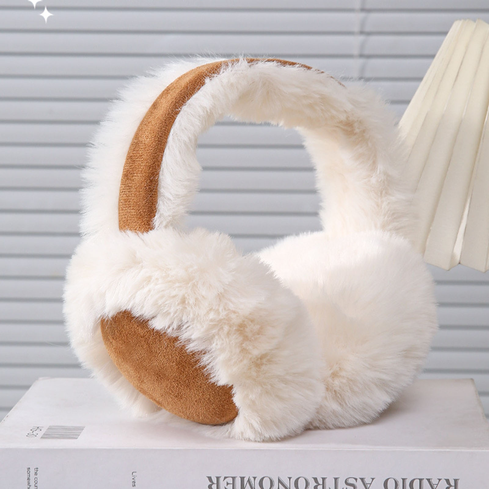 Ear Muff Foldable - Windproof Earmuffs Plush Warm for Winter