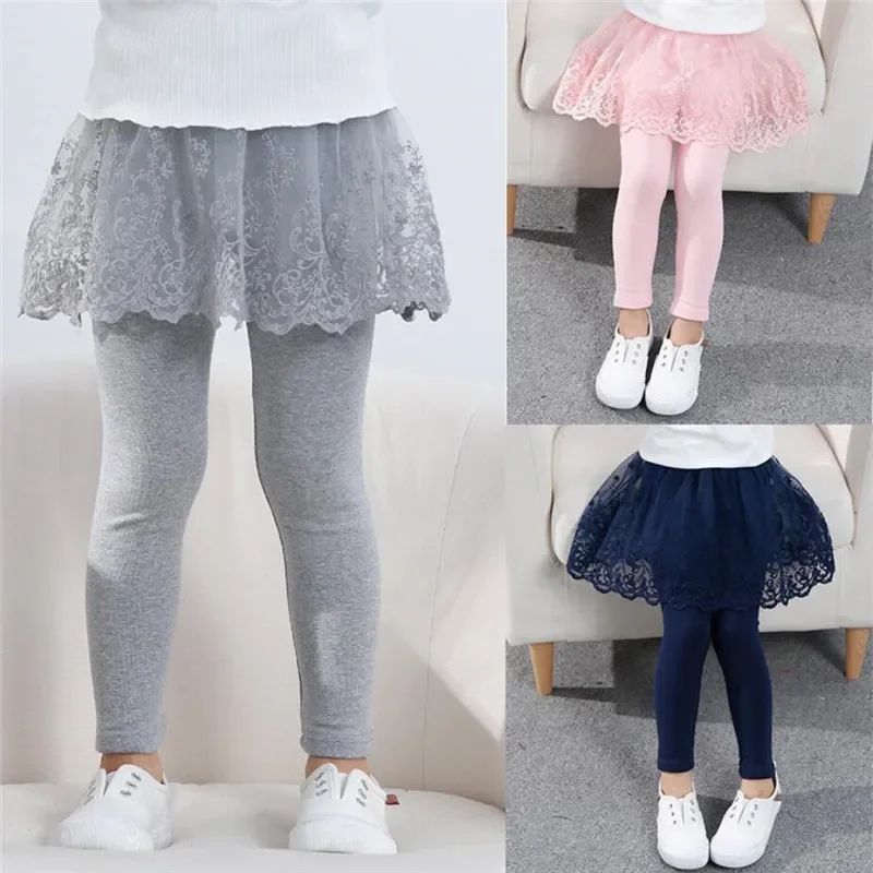 Winter Clothing For Toddlers - New Baby Girls Leggings Lace Princess