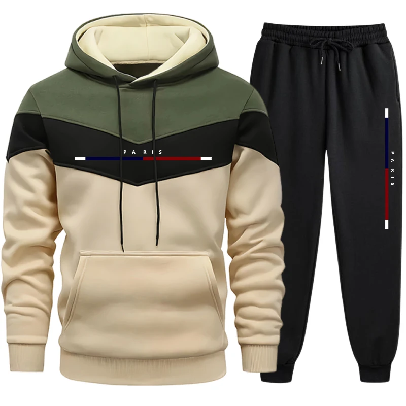 Hot Sales Men's Tracksuit Casu - Winter Clothing Men review and price