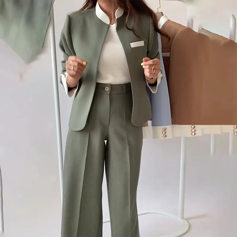 Pants Sets Two Piece Suit Eleg - Winter Clothing Sales review and price