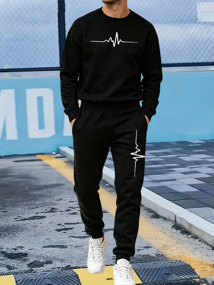 New Men's Pullover Tracksuit C - Winter Clothing Men review and price