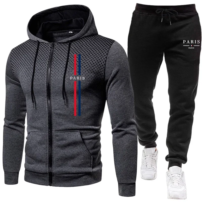 Men sports suit zipper jacket+ - Winter Clothing Men review and price
