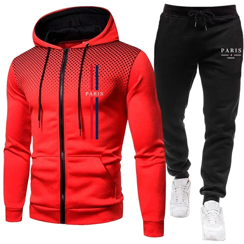 Men sports suit zipper jacket+ - Winter Clothing Men review and price