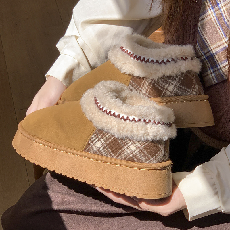 2026 Platform Fluffy Slippers  - Winter Cloth review and price