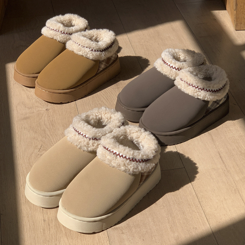 2026 Platform Fluffy Slippers  - Winter Cloth review and price