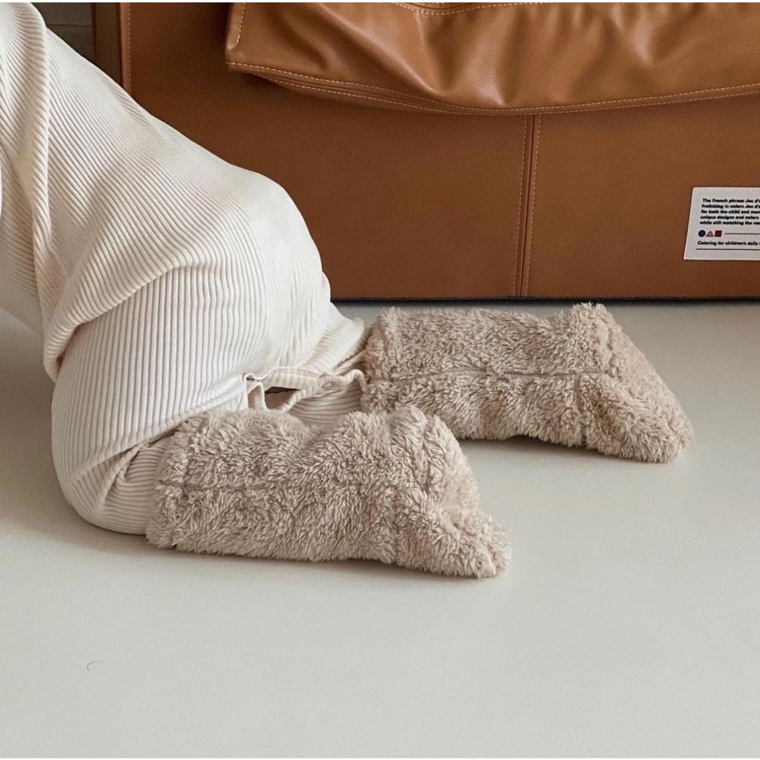 Warm Winter Baby Socks Coral F - Winter Clothing For Toddlers review and price