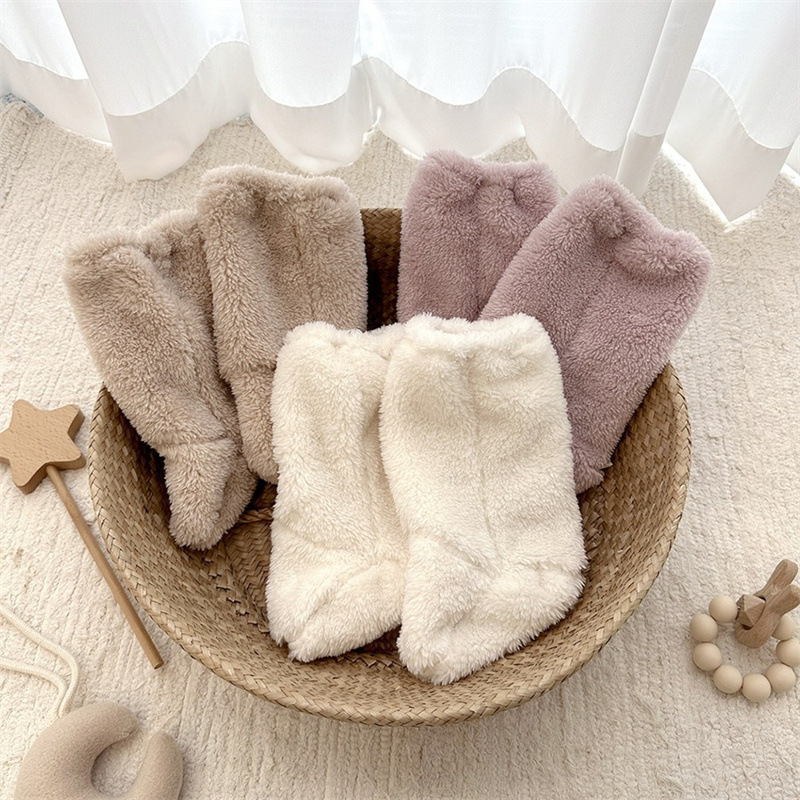 Warm Winter Baby Socks Coral F - Winter Clothing For Toddlers review and price