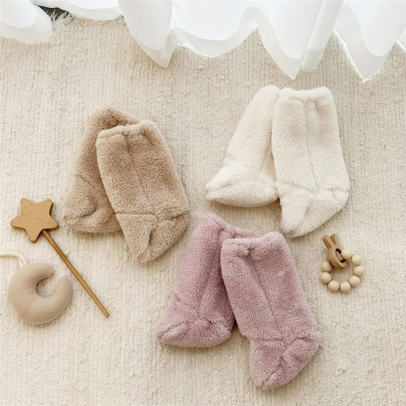 Warm Winter Baby Socks Coral F - Winter Clothing For Toddlers review and price
