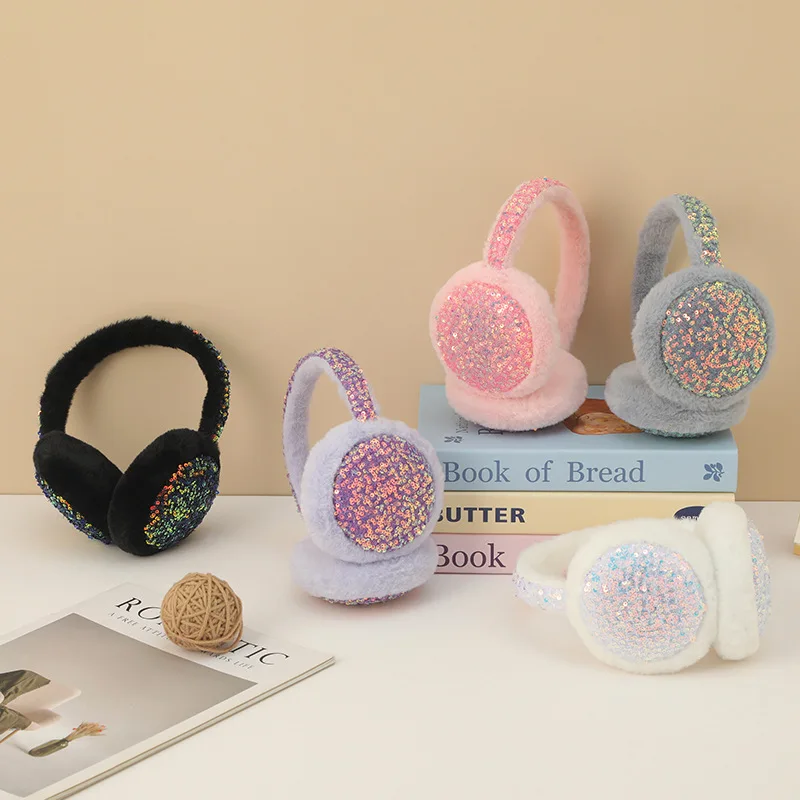 Women's Earmuffs Korean Glitte - Ear Muff Foldable review and price