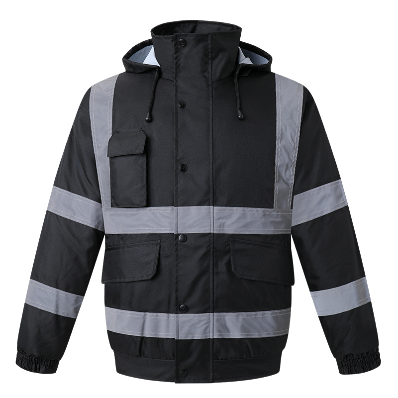Hi Vis Winter Jacket Men Work  - Winter Clothing Articles review and price