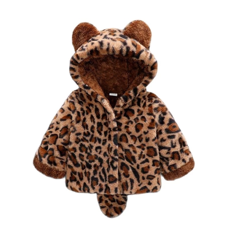1 2 3 4 Years Plush Baby Jacke - Winter Clothing For Toddlers review and price