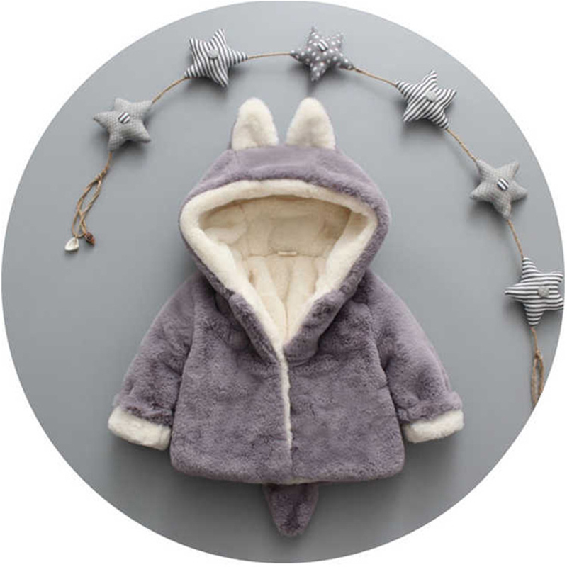 1 2 3 4 Years Plush Baby Jacke - Winter Clothing For Toddlers review and price