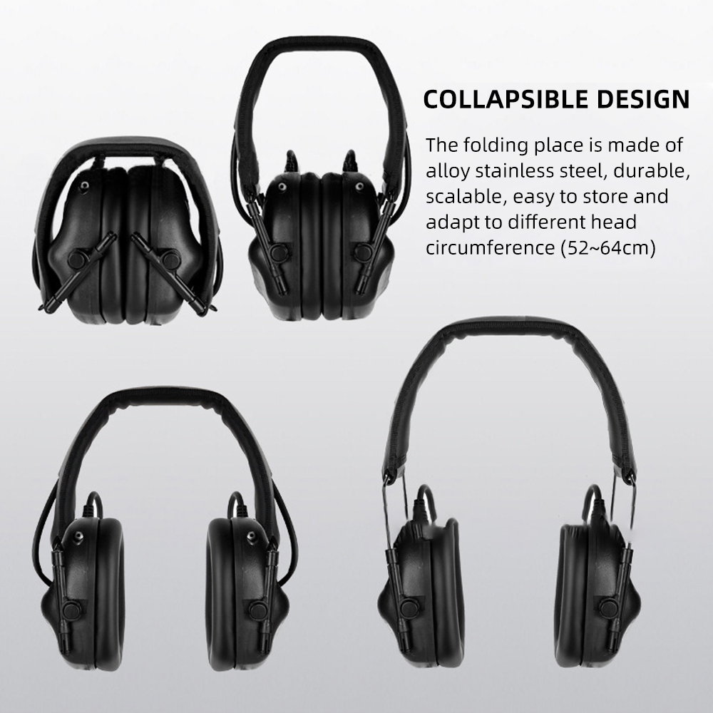 BOOIU Tactical Electronic Shoo - Ear Muff Foldable review and price