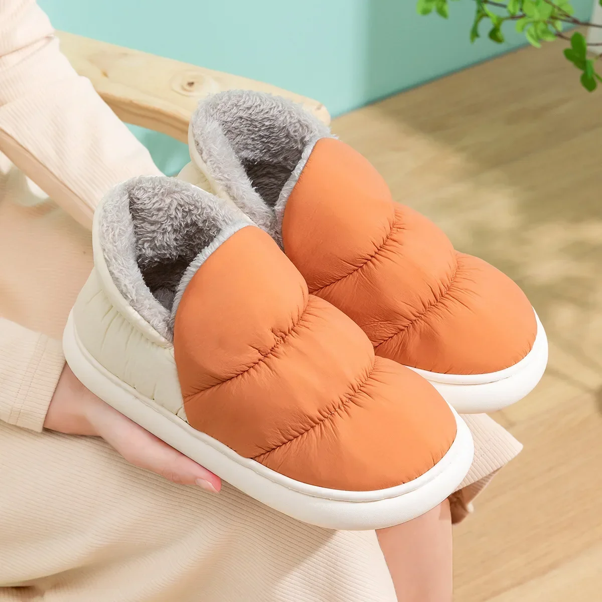 Women Men Slippers Winter Down - Winter Cloth review and price