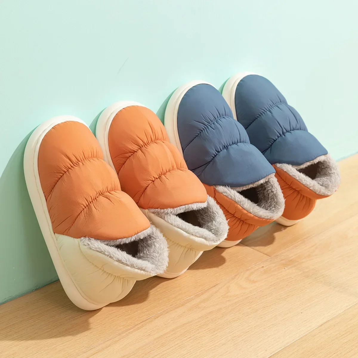 Women Men Slippers Winter Down - Winter Cloth review and price