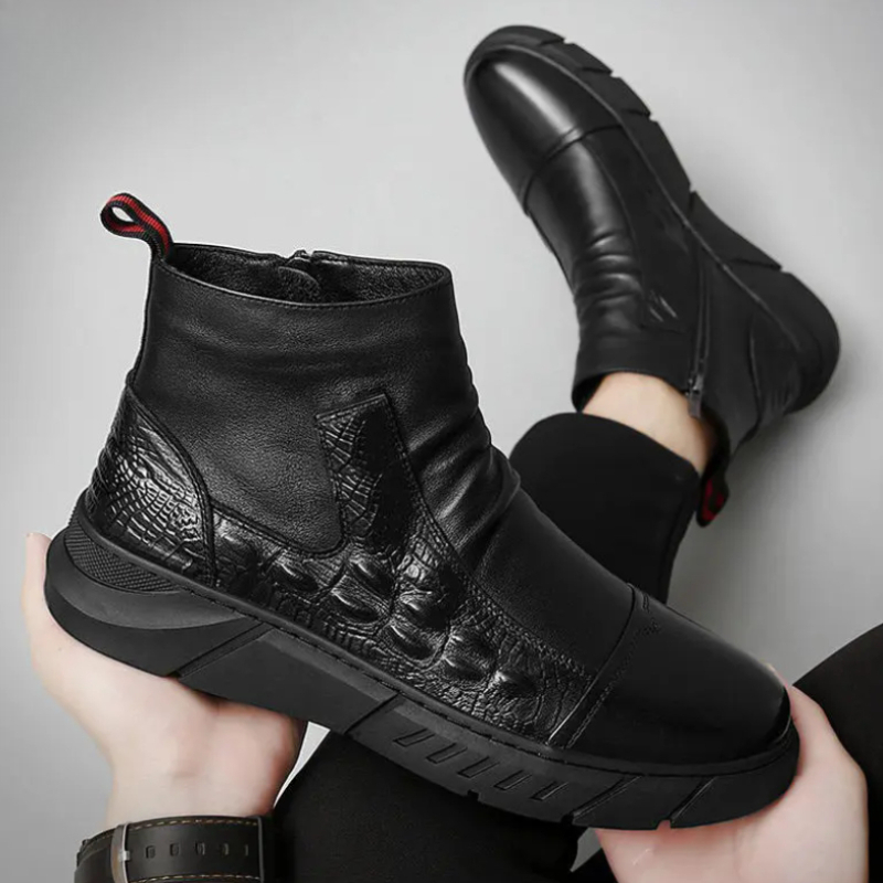 Men's High Top Boots with Wool - Winter Cloth review and price