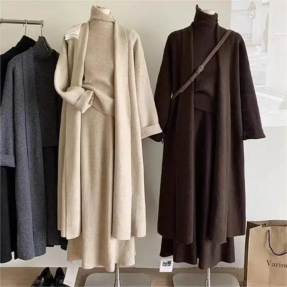 Three Piece Sets Women Long Sw - Winter Clothing Sales review and price