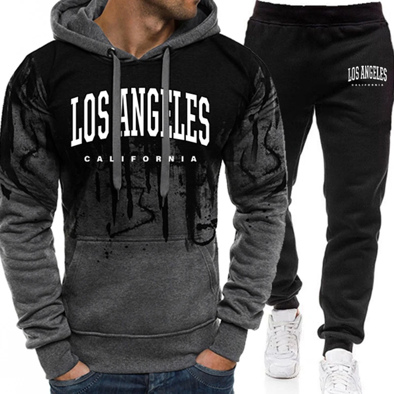 Fashion Men's Tracksuit Print  - Winter Clothing Men review and price