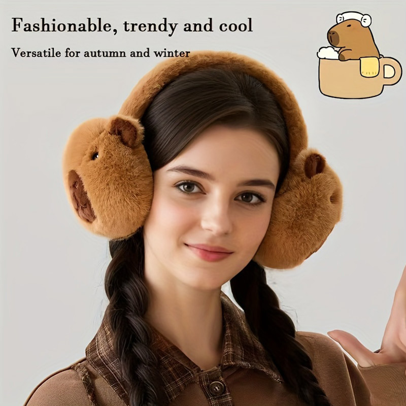 Cute Capibala Earmuffs Cartoon - Ear Muff Foldable review and price